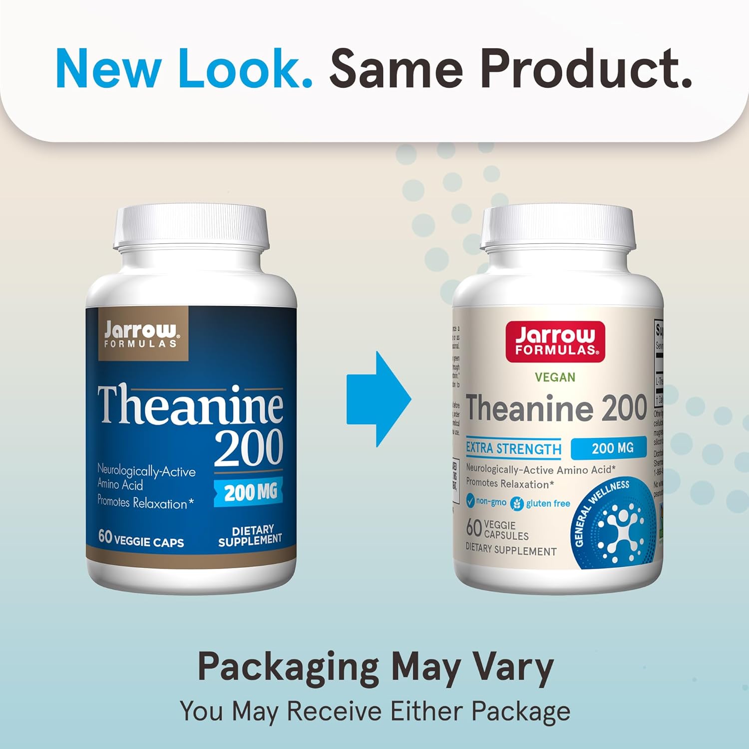 Jarrow Formulas Theanine, 200mg - 60 vcaps