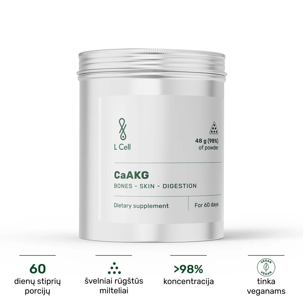 L Cell CaAKG Powder 48g (60 days, >98% purity)