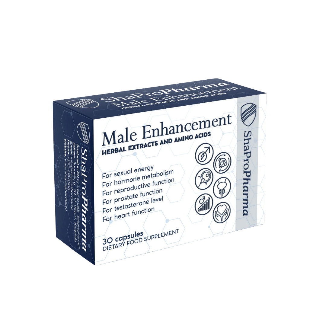 Shapropharma Male Enhancement 30 kapsulių