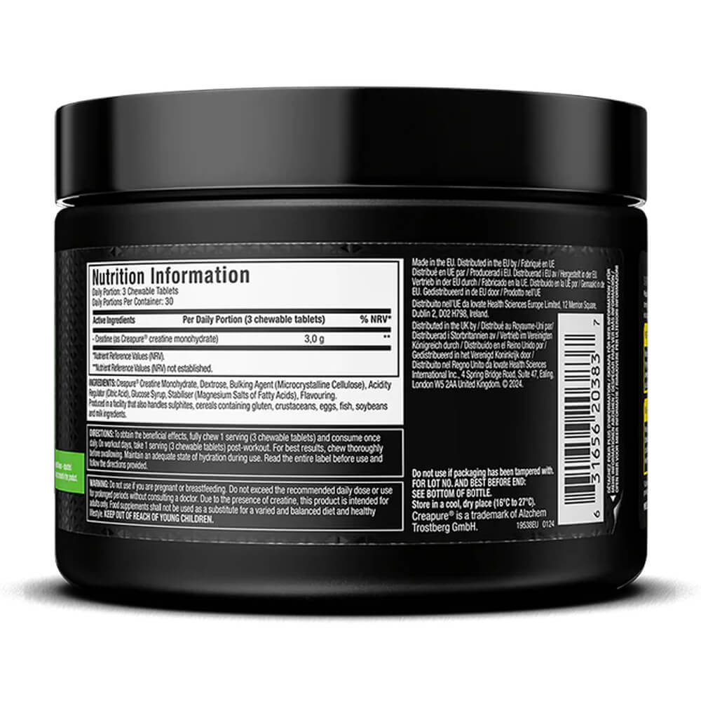 MuscleTech Creapure® Creatine Chews Citrus Burst – 90 Chewable Tablets