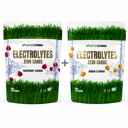 2x NatureStrong Electrolytes Zero Carbs – Mango, 30 servings Elektrolitai