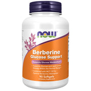 NOW® Berberine Glucose Support – 90 minkštųjų kapsulių