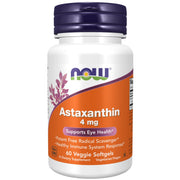 NOW Foods Astaxanthin 4 mg, 60 veggie softgels