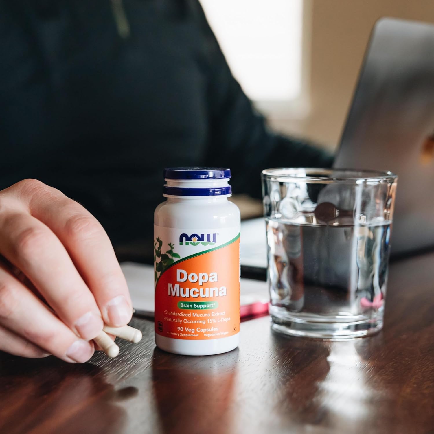 NOW Foods DOPA Mucuna 90 vcaps