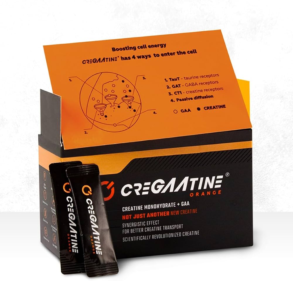 Nutricamed CreGAAtine 60 sachets - Micronized Creatine Monohydrate + GAA