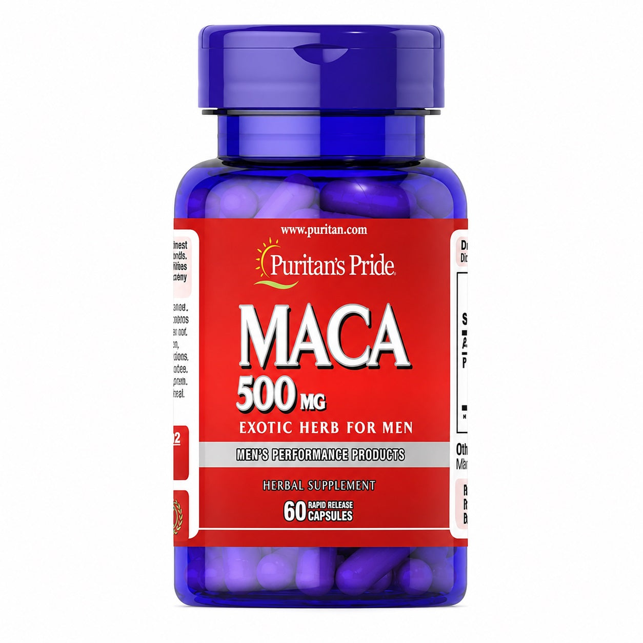 Puritan's pride Maca 500mg - 60 caps.