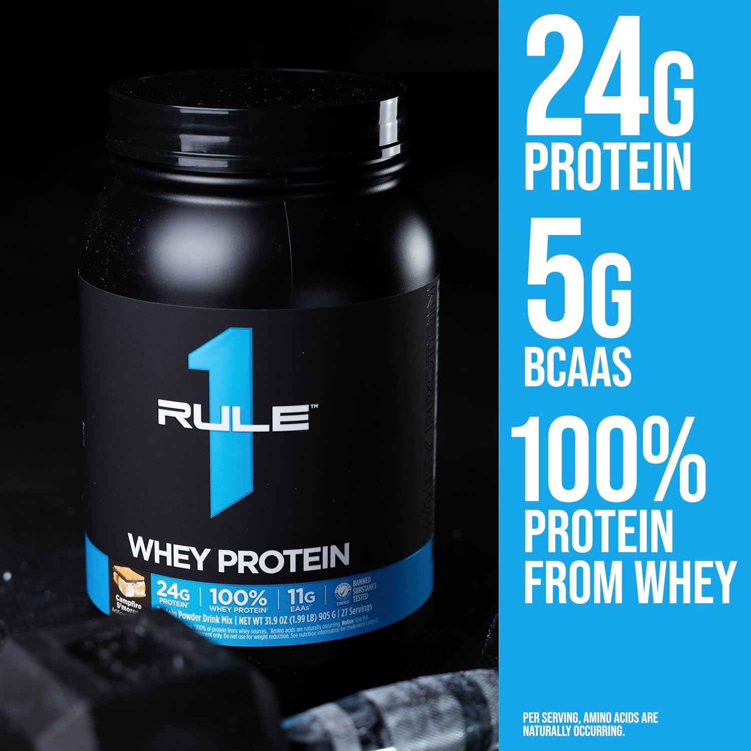 Rule One R1 Whey Blend 878–918 g