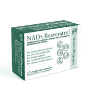 Shapropharma NAD+, Resveratrol and Betaine Complex – 30 vegetariškų kapsulių