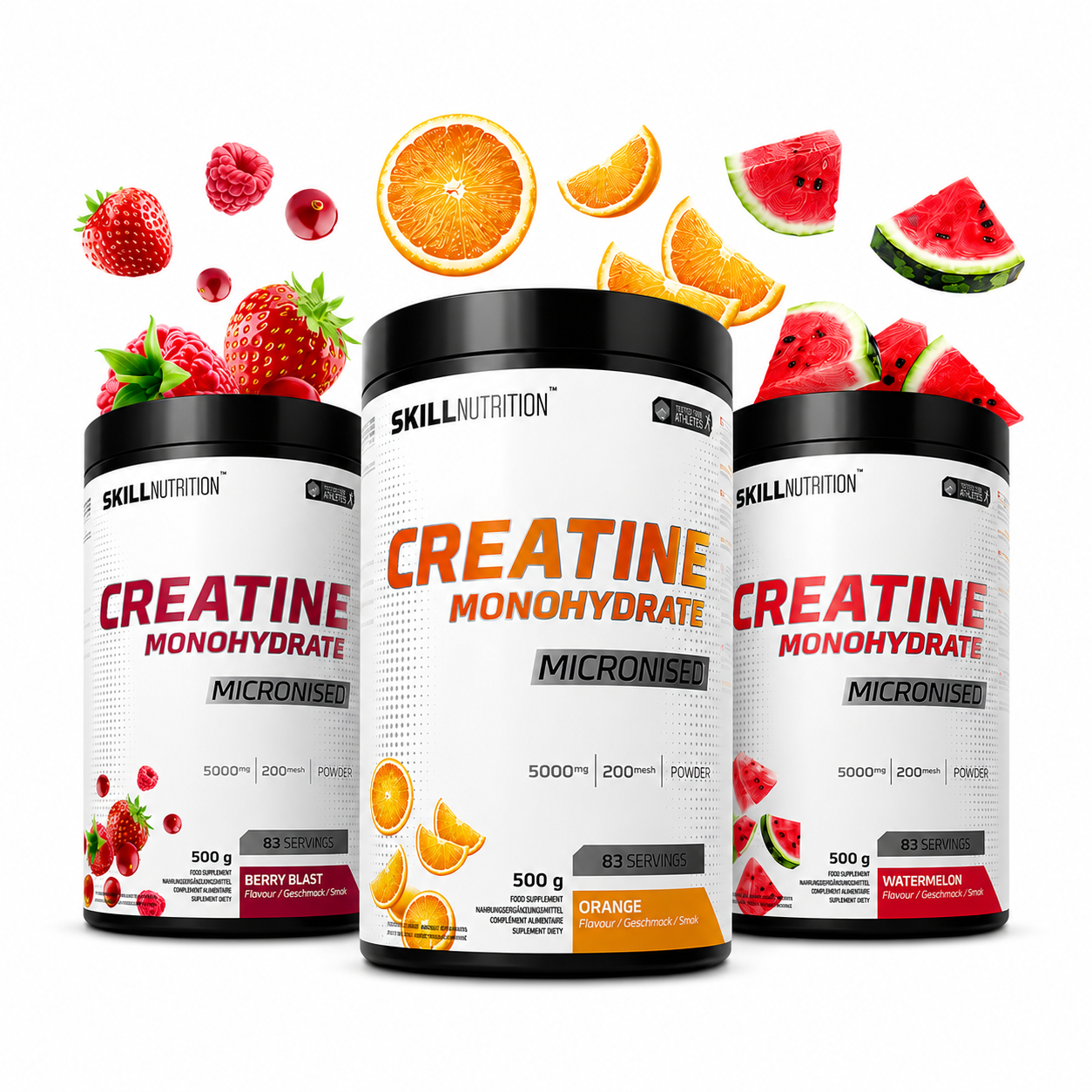 Skill Nutrition Micronised Creatine Monohydrate - 500 grams