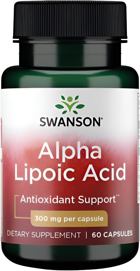 Swanson Alpha Lipolic Acid ALA 300mg 60caps