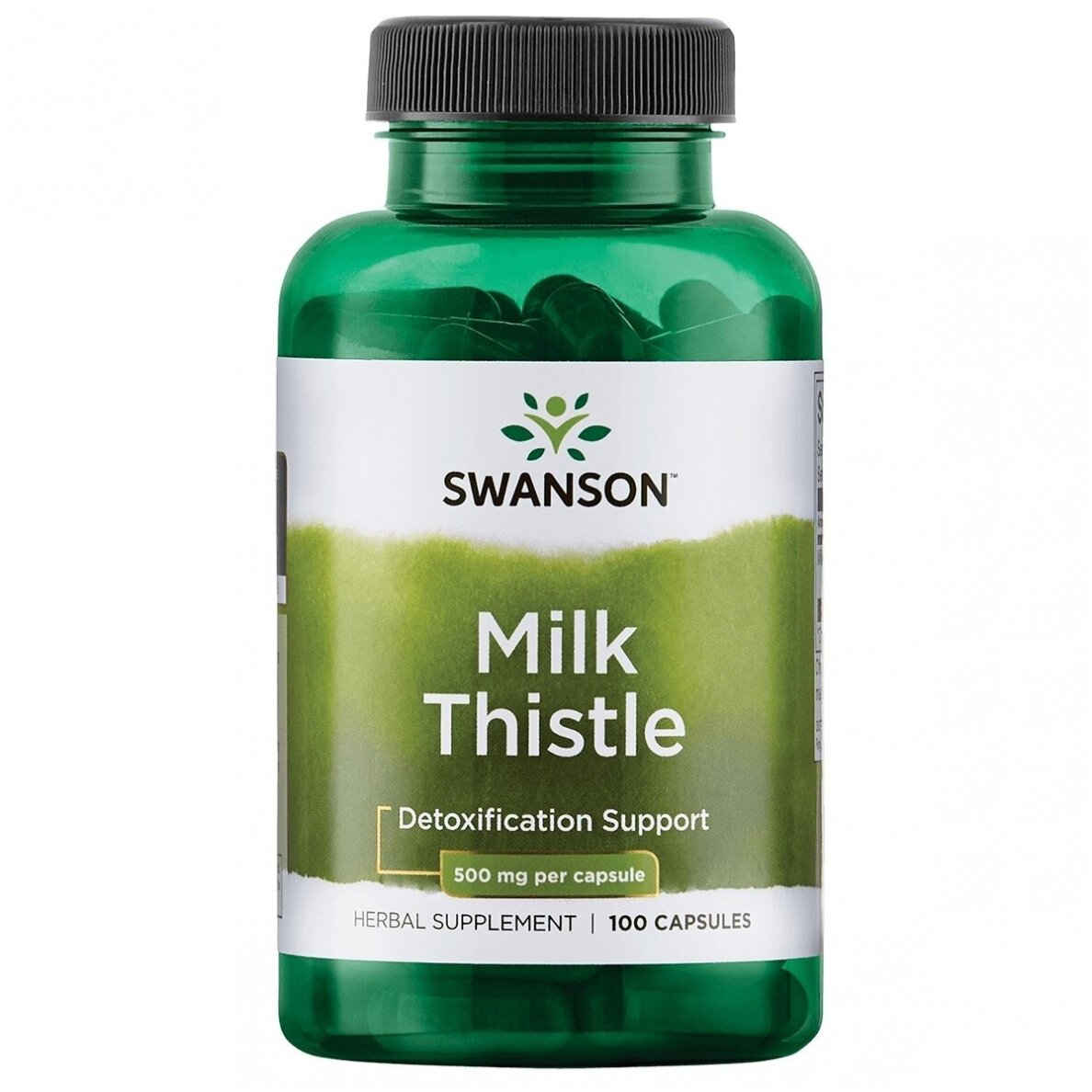 Swanson Milk Thistle 500 mg 100 kapsulių | Tikrasis margainis