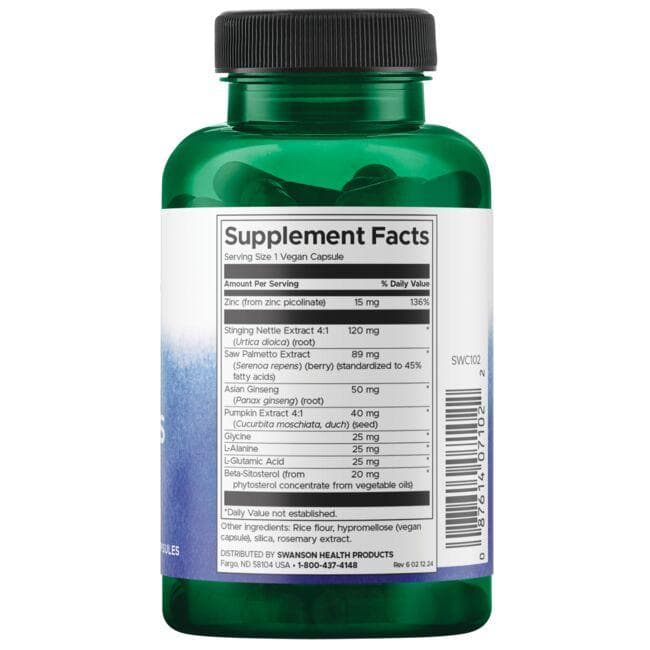 Swanson Prostate Essentials Prostate Health – 90 vcaps