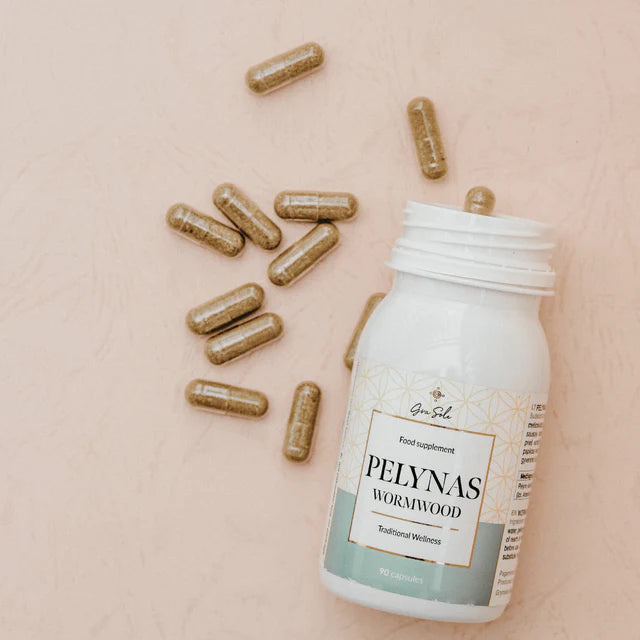 GraSole Pelynas Wormwood 90 caps pateikimas