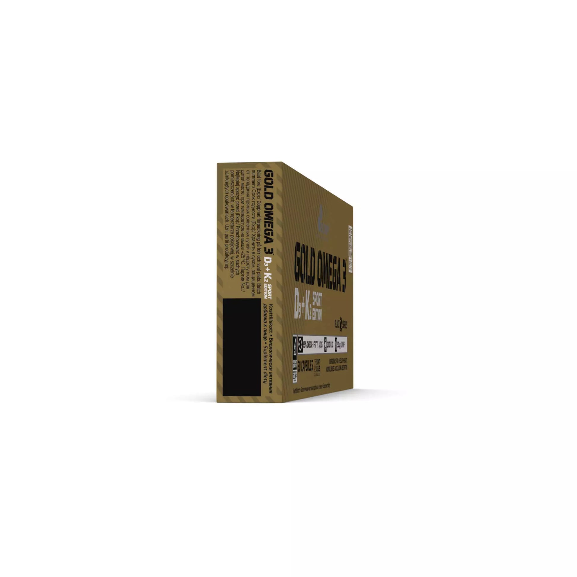 Olimp Gold Omega 3™ D3+K2 Sport Edition - 60 Kaps ispardavimas