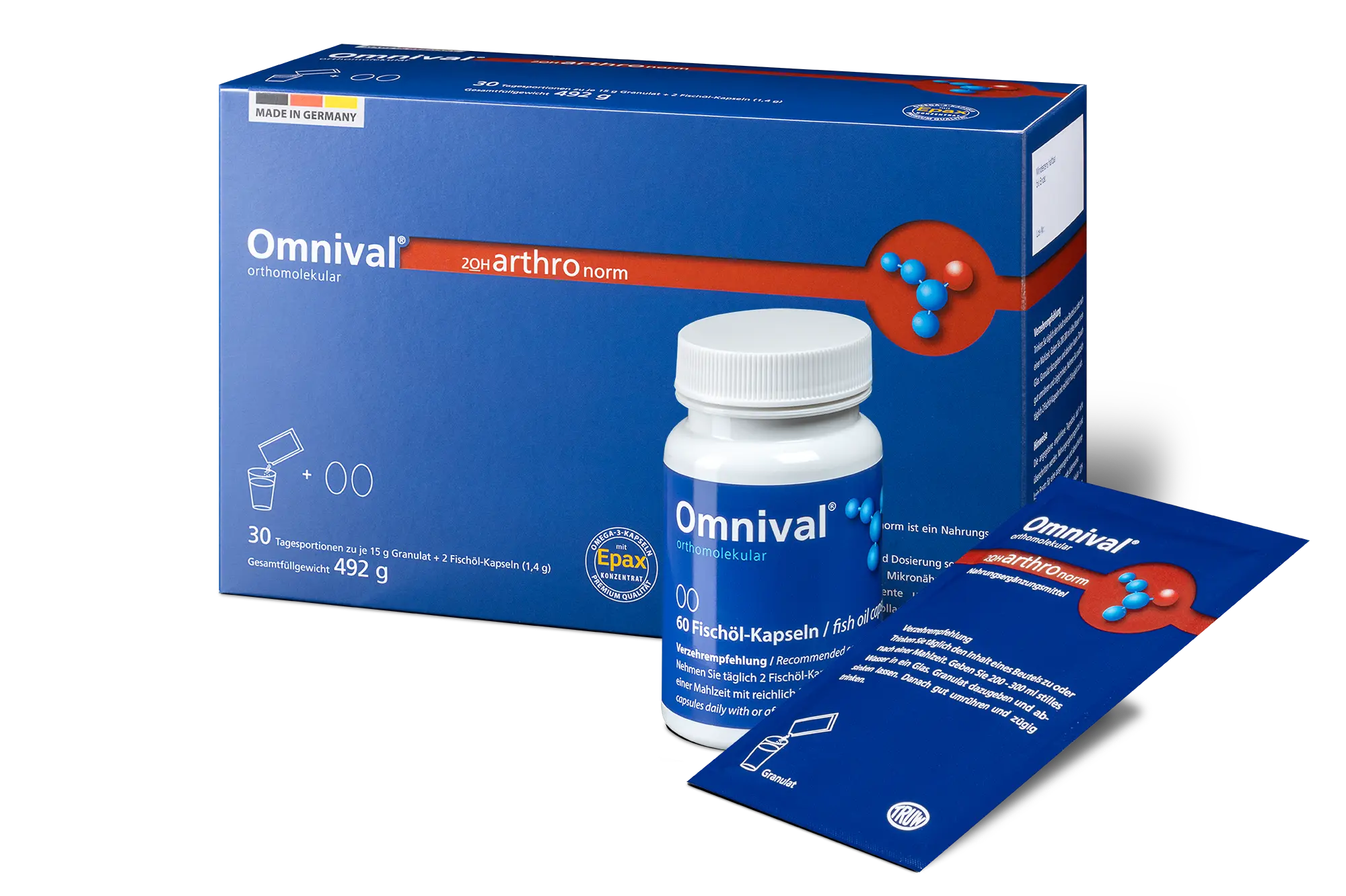 Omnival vital N30 orthomolekular 2OH (miltel.,kaps) kaina
