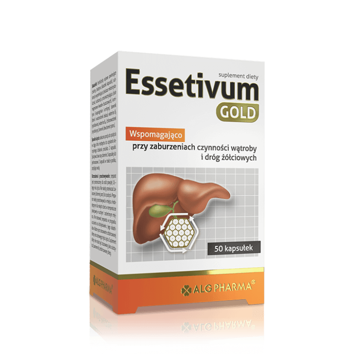 ALG PHARMA ESSETIVUM GOLD 300 mg 50 kaps kaina
