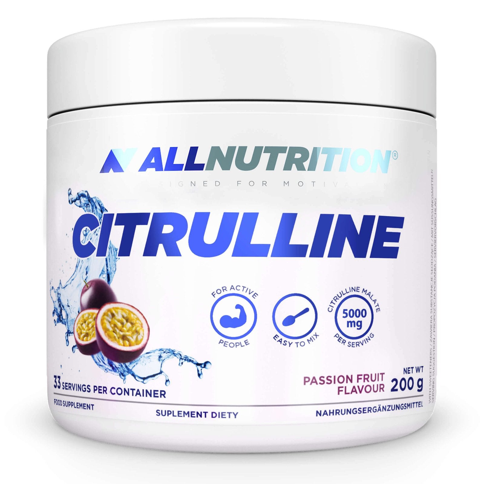 Allnutrition Citrulline 200 grams kaina