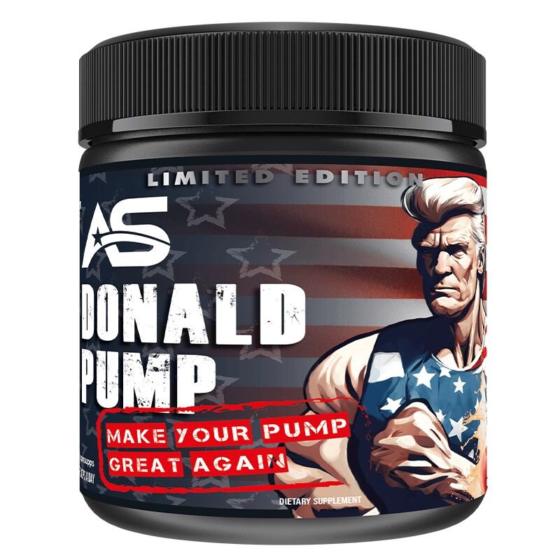 American Supps Donald Pump, American Peach-Ice Tea - 510 grams kaina akcija
