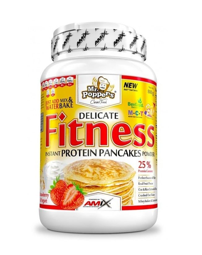 Amix Mr. Poppers Fitness Protein Pancakes 800g