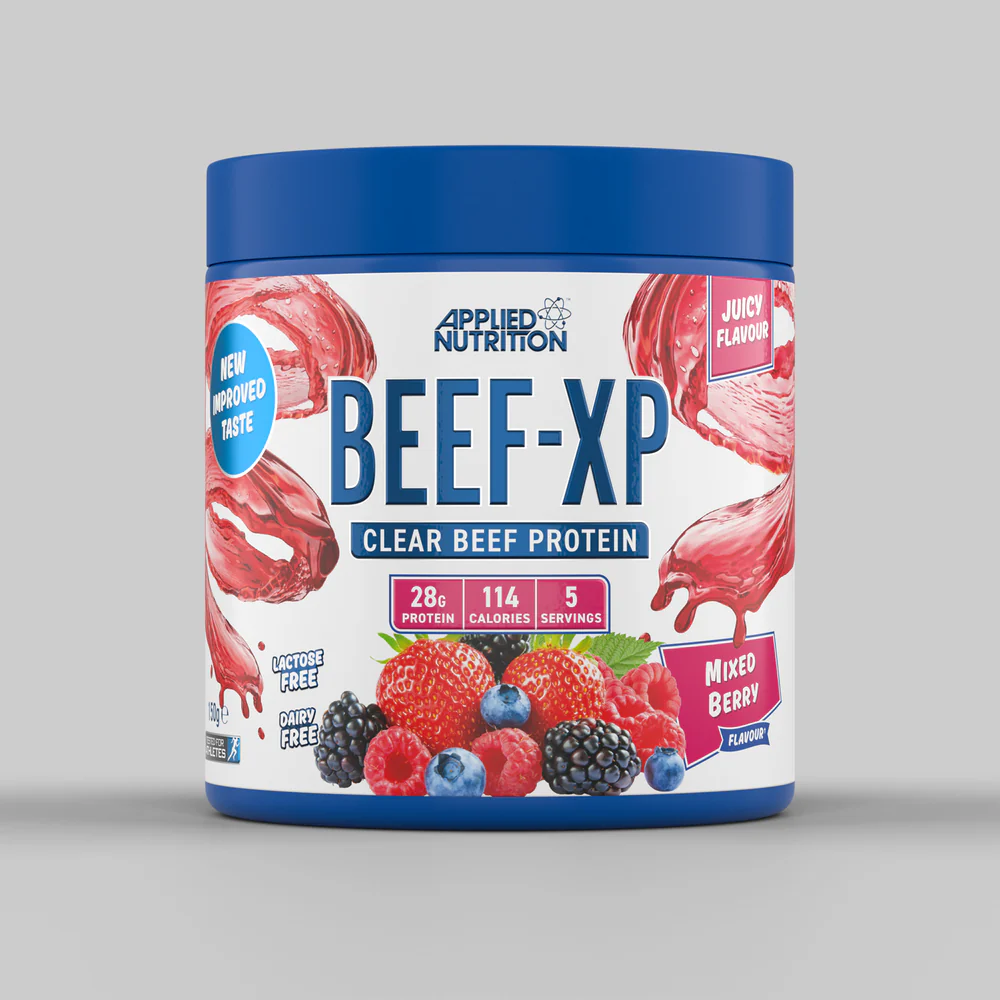 Applied Nutrition Beef-XP, Strawberry & Raspberry - 150 grams (5 servings) kaina