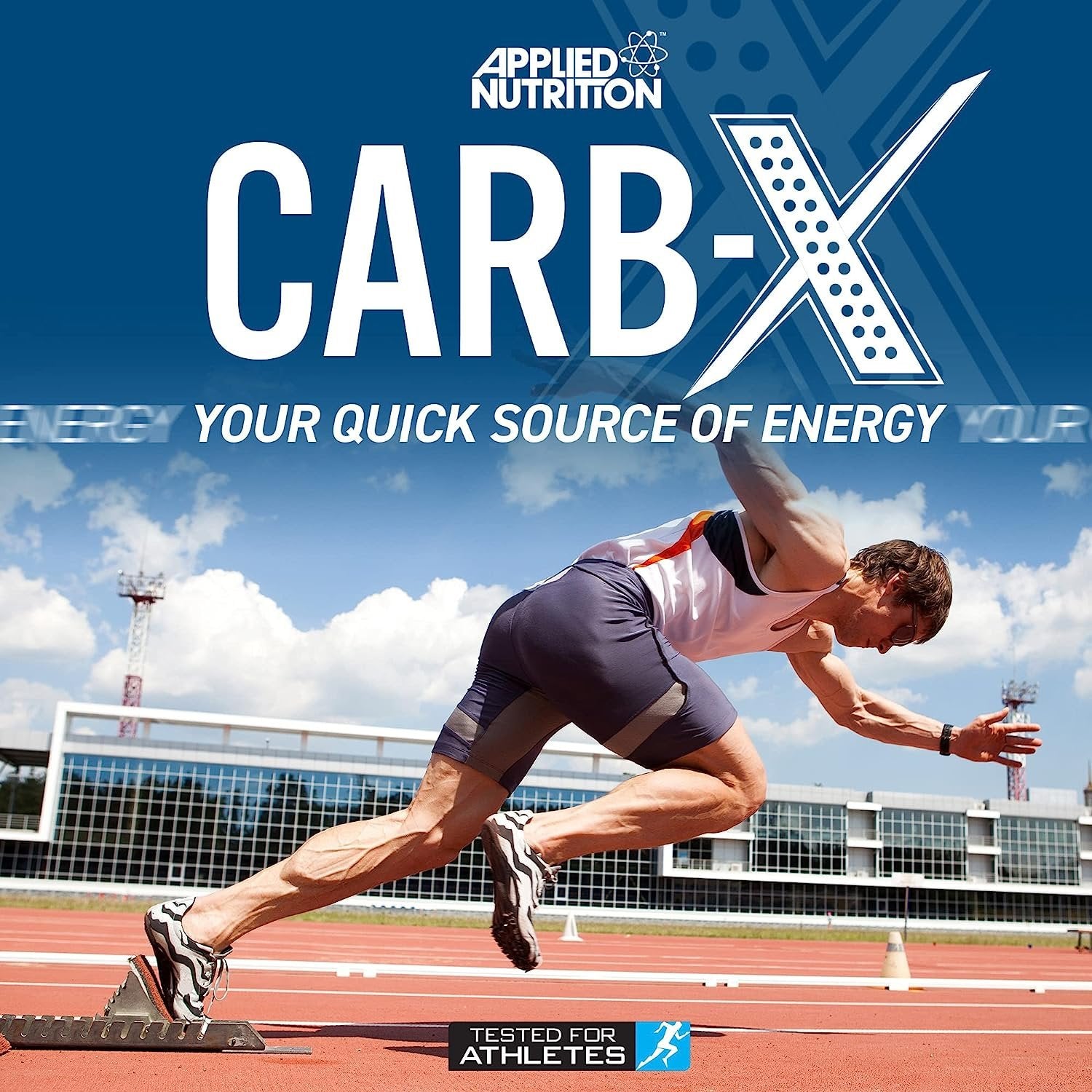 Applied Nutrition Carb X Highly Branched Cyclic Dextrin 48 servings 1.2 kg begimui