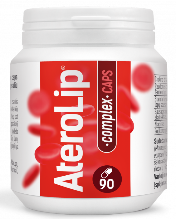 aterolip complex caps n90 kaina