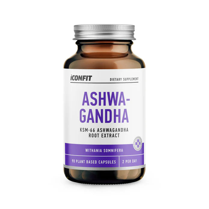 ICONFIT Ashwagandha KSM 90 caps kaina