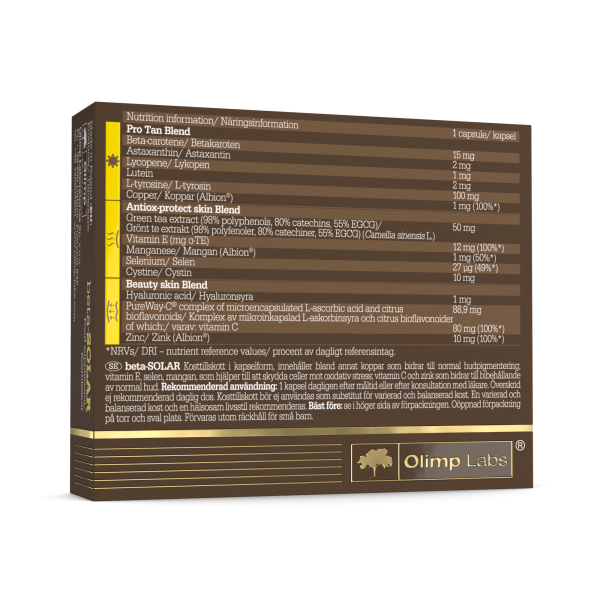 beta-solar-en-se-kaina sudetis