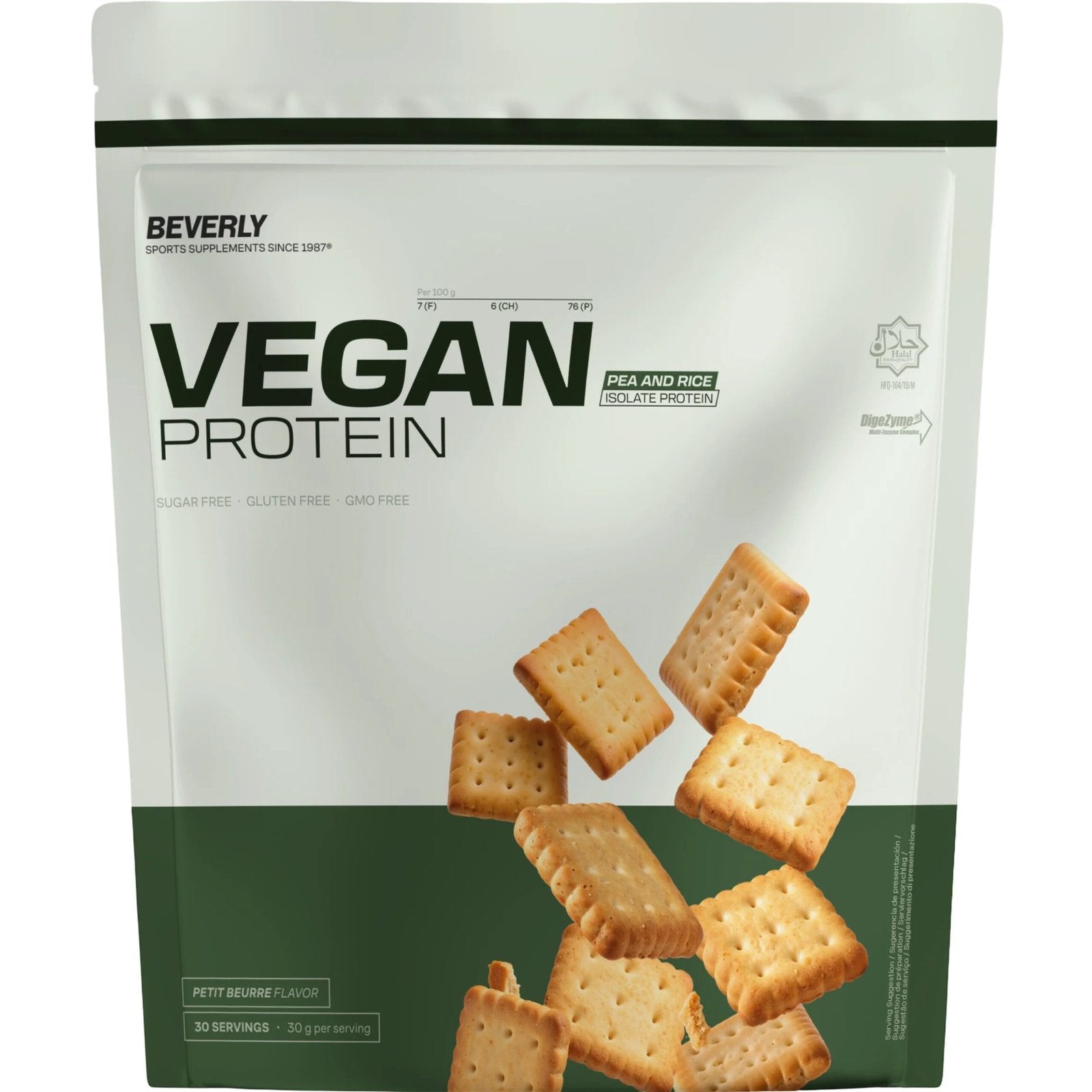 Beverly Nutrition Vegan Protein - 900 g bisquit