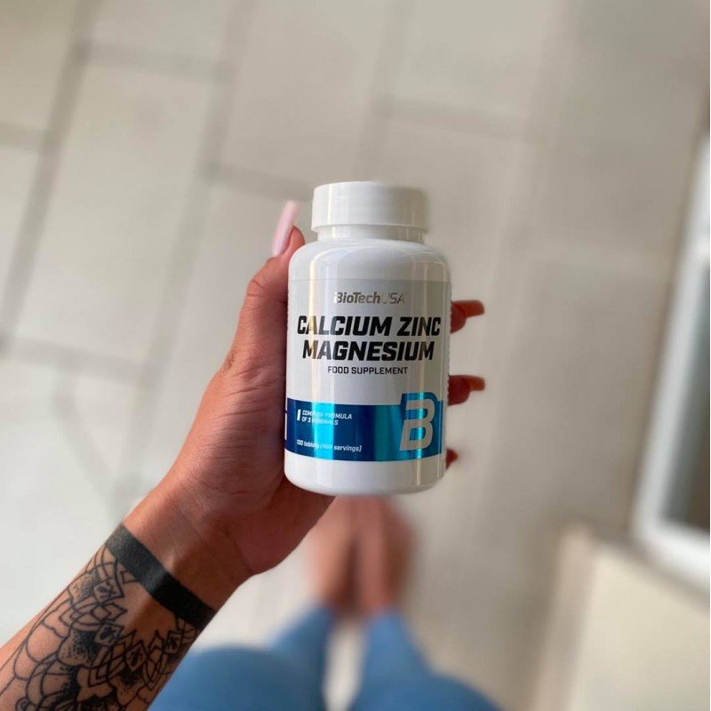 BIOTECH USA CALCIUM ZINC MAGNESIUM pirkti