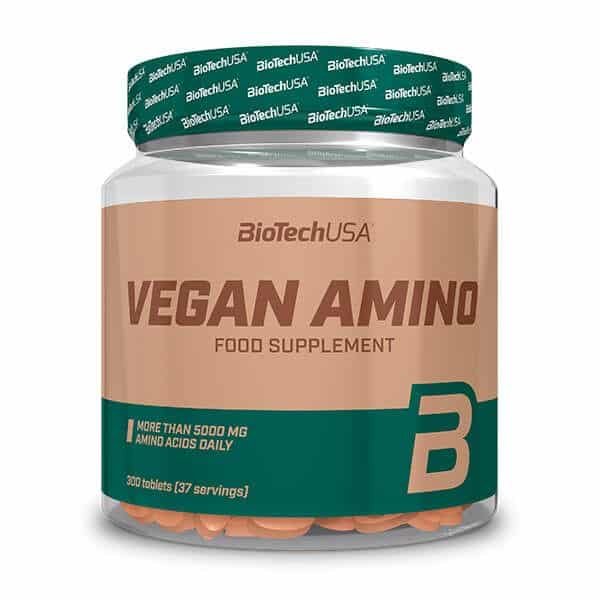 BioTechUSA Vegan Amino - 300 tablets kaina