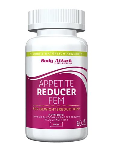 Body Attack Appetite Reducer FEM 60 Kapseln kaina akcija