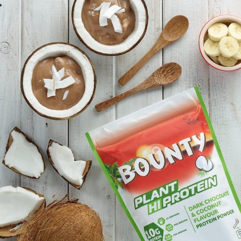 Bounty Plant Protein Powder 420 g - Dark Chocolate Coconut art