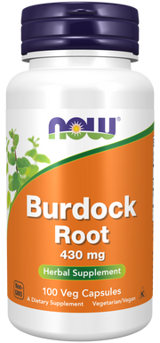 Burdock Root 430 mg 100 Veg Capsules kaina