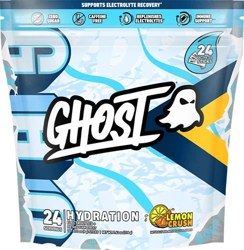 Ghost Hydration Sticks - 24 servings - Lemon Crush kaina
