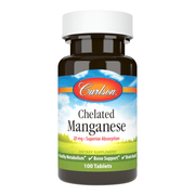 Carlson Labs Chelated Manganese 20 mg - 100 tablets