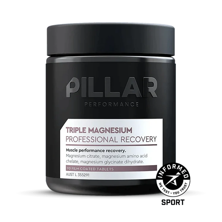 PILLAR PERFORMANCE TRIPLE MAGNESIUM 90 FILM COATED TABLETS kaina pigu