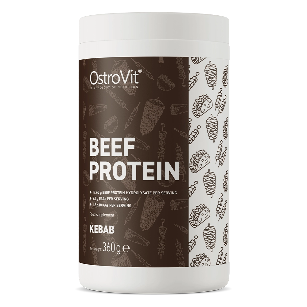 OstroVit Beef Protein 360 g Kebab kaina