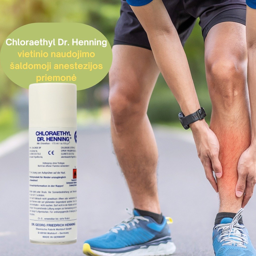 Chloraethyl saldantis purskalas