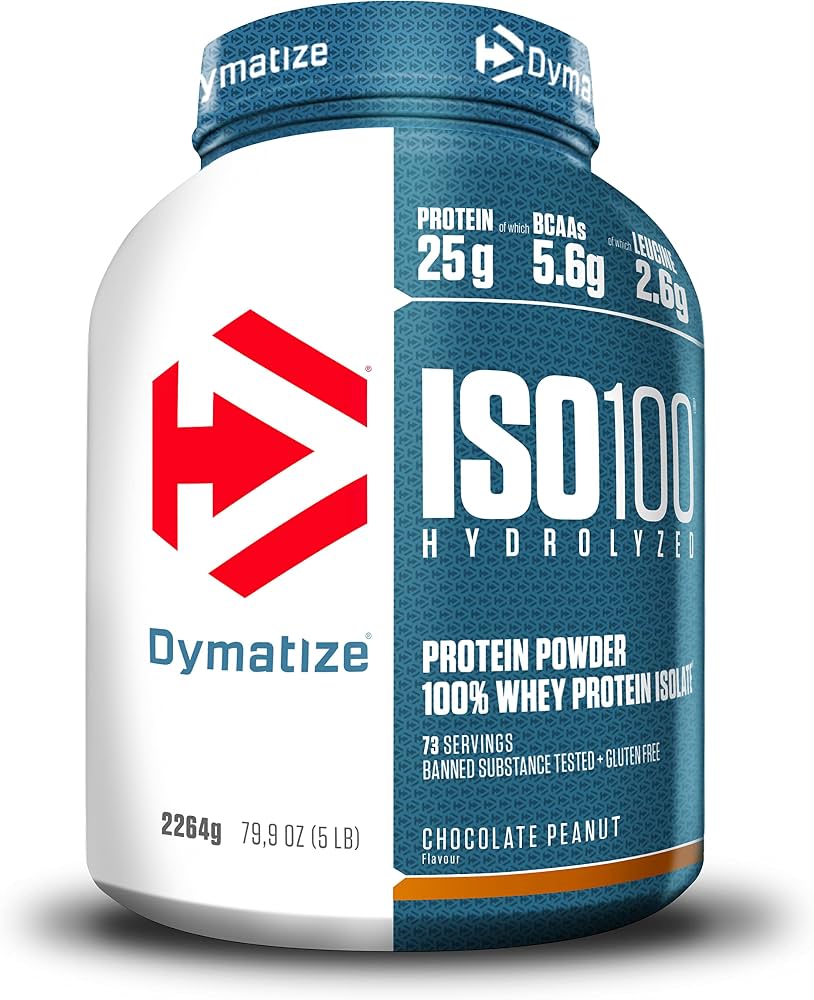 Dymatize ISO 100 Hidrolizuoto Išrūgų Baltymų Izoliatas - 2264g - PREMIUM