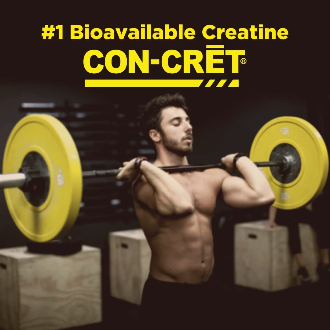 CON-CRĒT® PATENTED CREATINE HCl® 64serv. bio prieinamumas