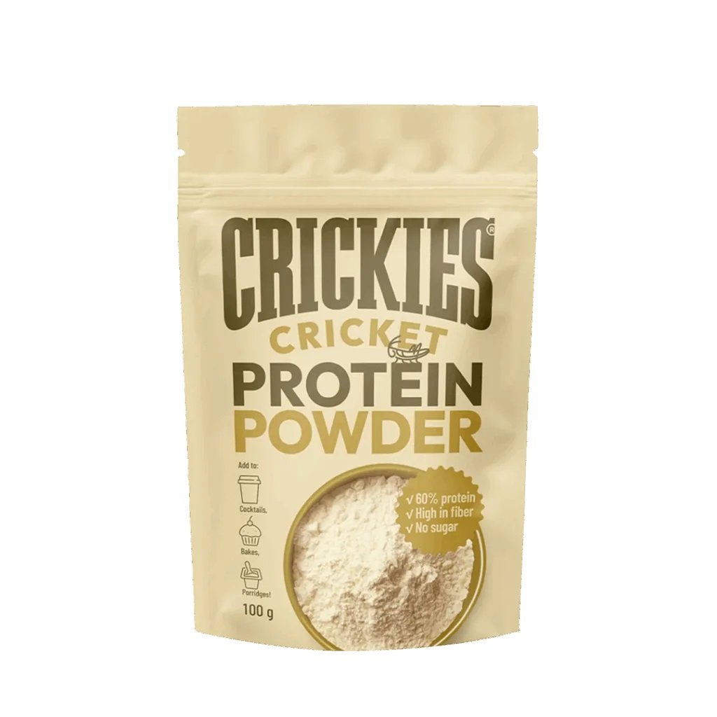 CRICKIES džiovintų svirplių baltymų miltai – 100 g