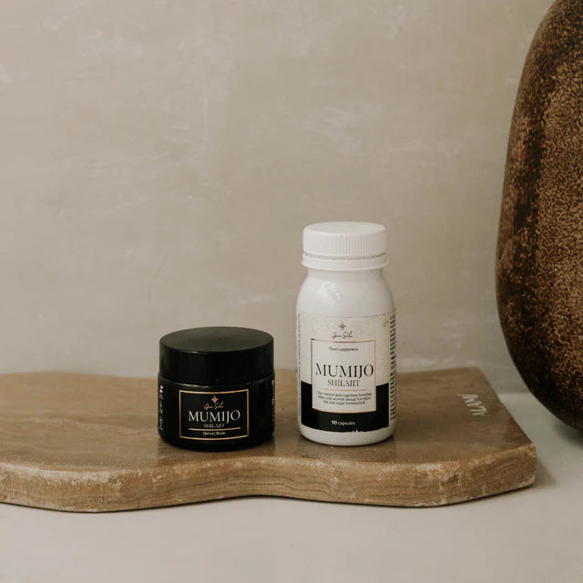 GraSole Golden Mumijo Shilajit 90 caps pajury variantai