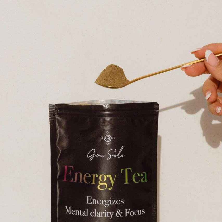 GraSole „ENERGY TEA“ – Funkcinė žolelių arbata (150 g) baneris