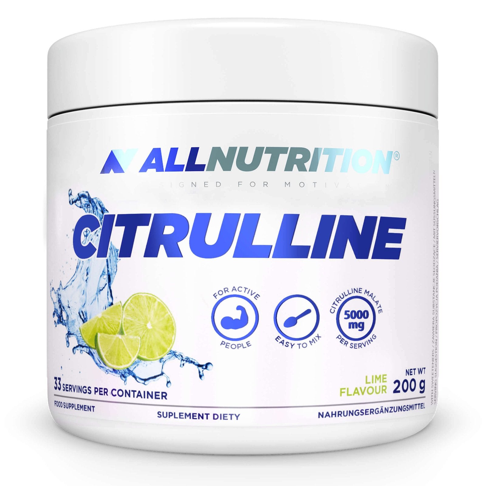 Allnutrition Citrulline 200 grams pirkti