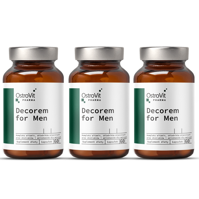 decorem for men kompleksas vyrams kaina