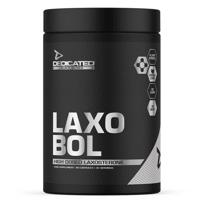 Dedicated Nutrition Laxo-Bol 60 Capsules kaina