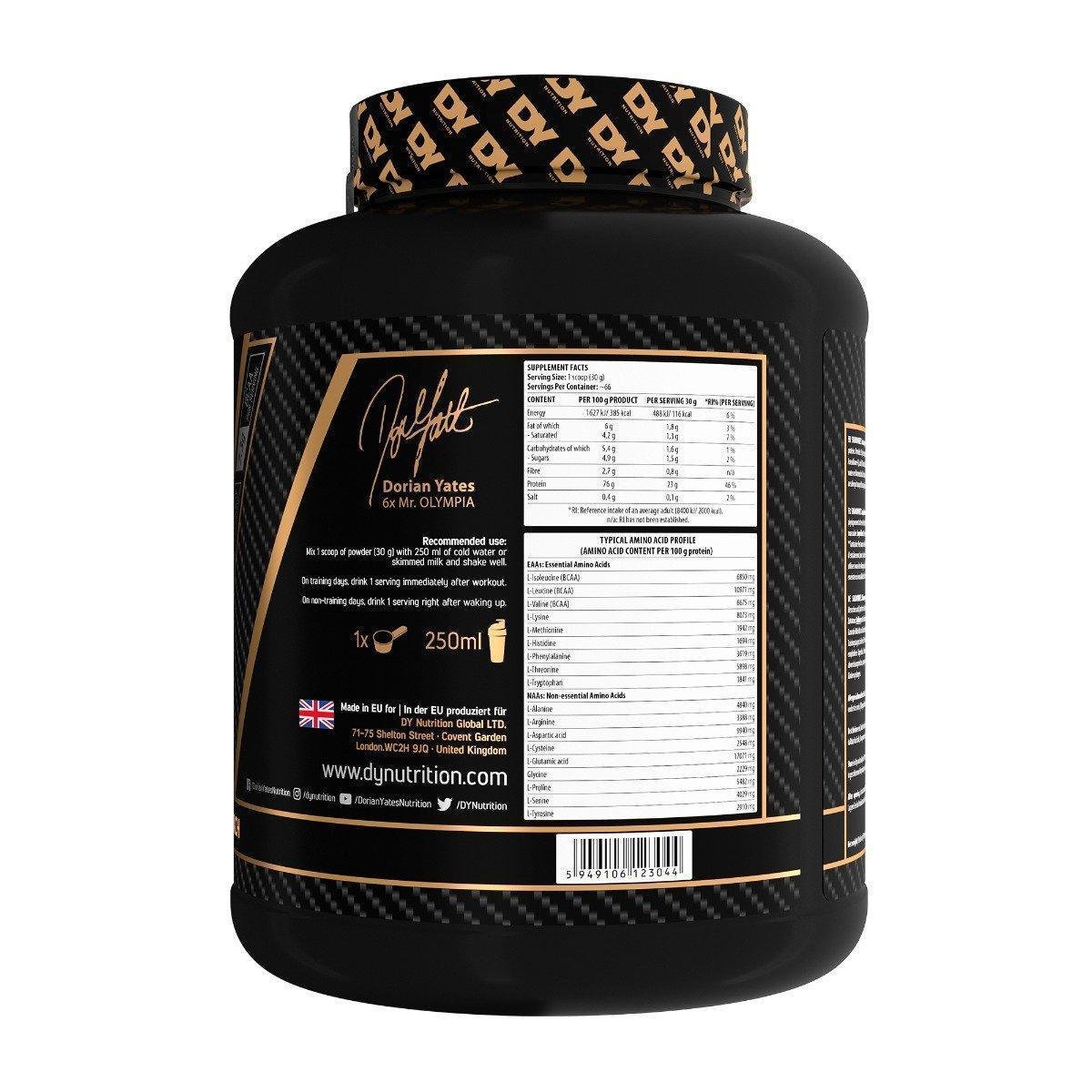 DY Nutrition Whey Protein Shadowhey 2Kg, 66 Servings sudetis