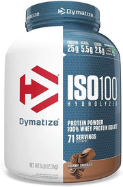 Dymatize ISO 100 Hidrolizuoto Išrūgų Baltymų Izoliatas - 2264g kaina akcija
