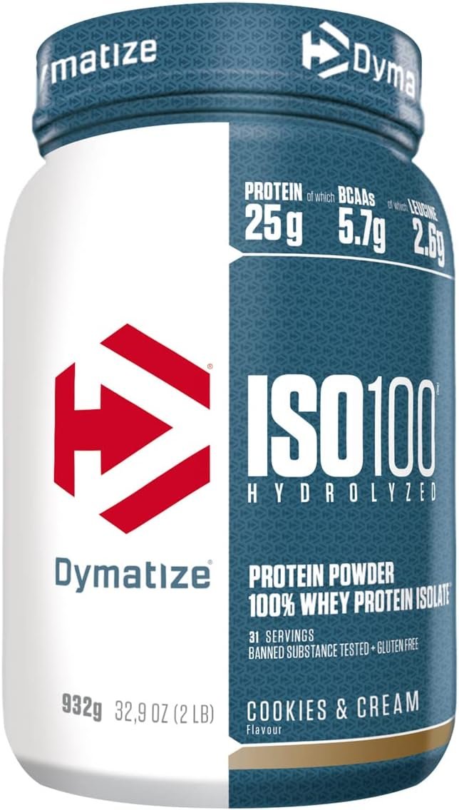Dymatize ISO 100 Hydrolyzed Chocolate cookies cream 932g kaina